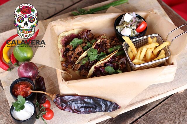 Nasze propozycje kulinarne - Tacos con Chorizo z pieczonymi szparagami i burakiem...