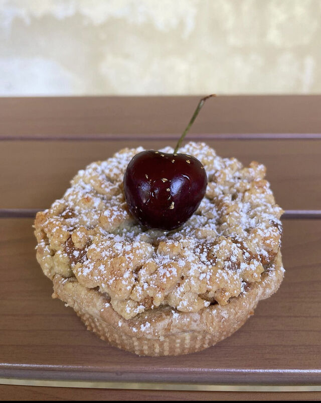 Tartelette Cerise Pistache