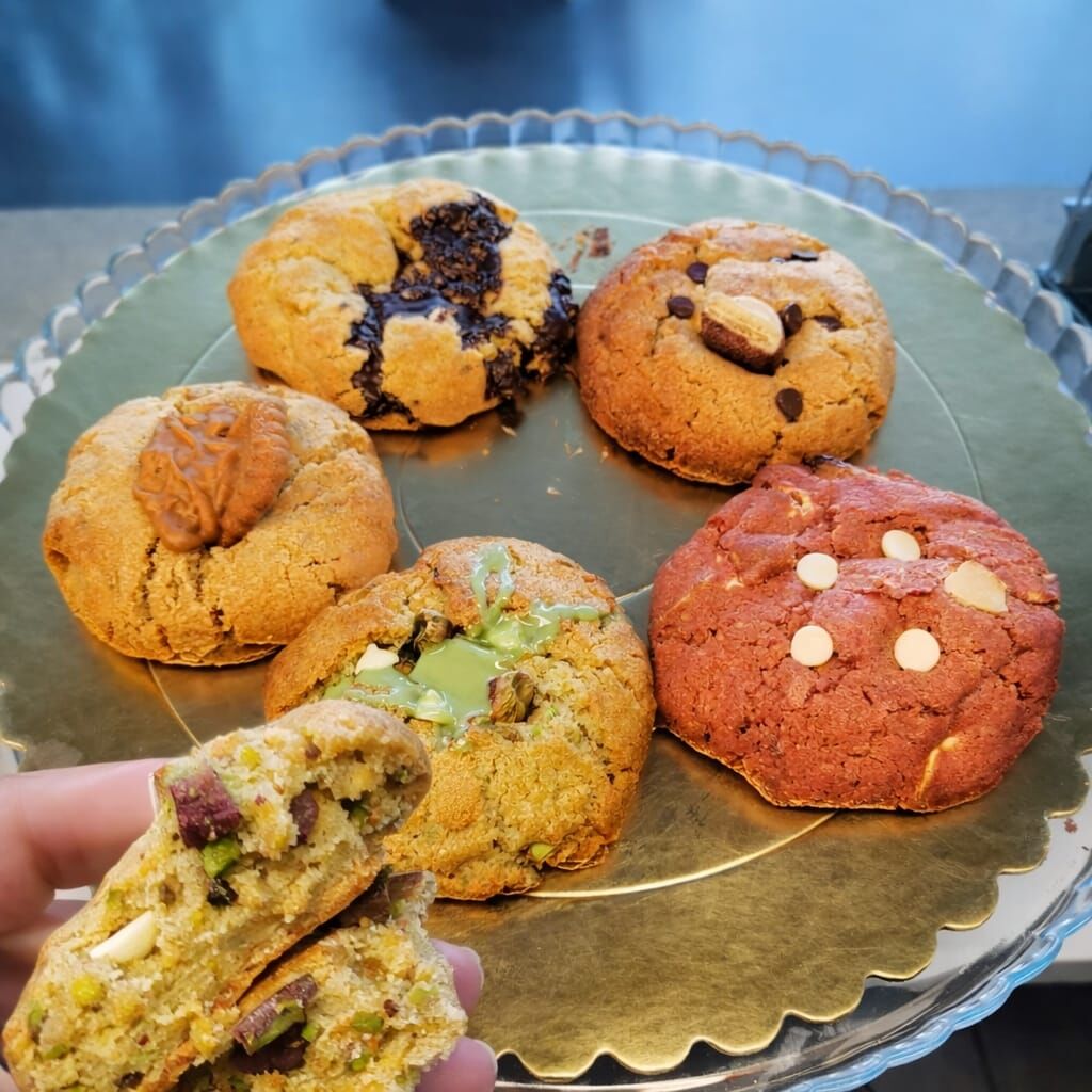 Cookies estilo New York