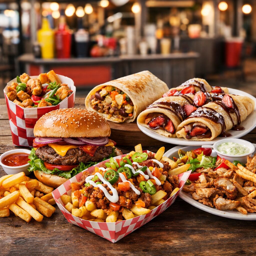 Luvi’s Taco Fries – stánok