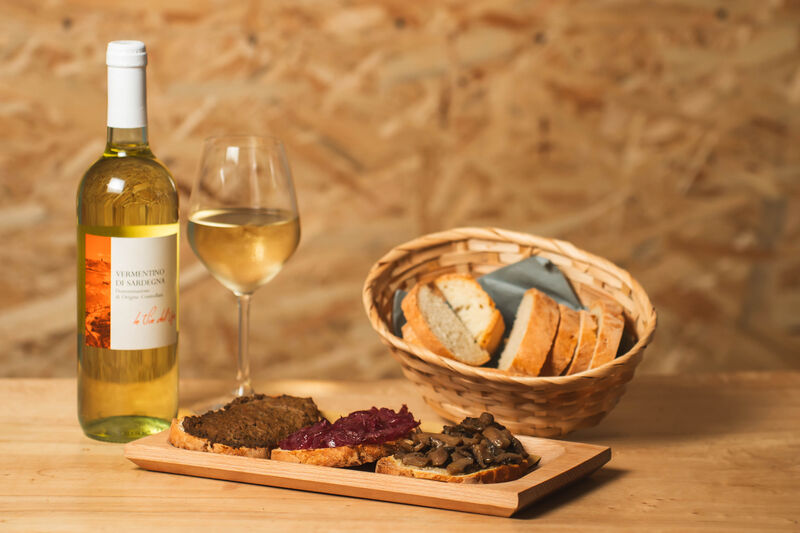 Tagliere di crostini