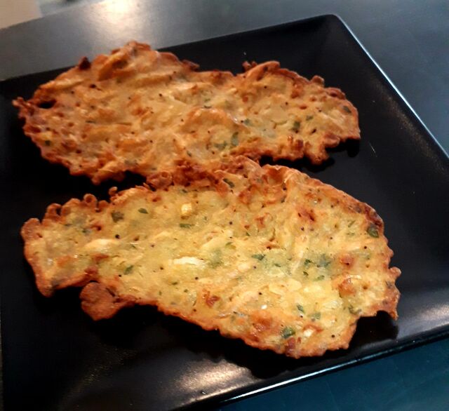 Tortillitas de Camarones