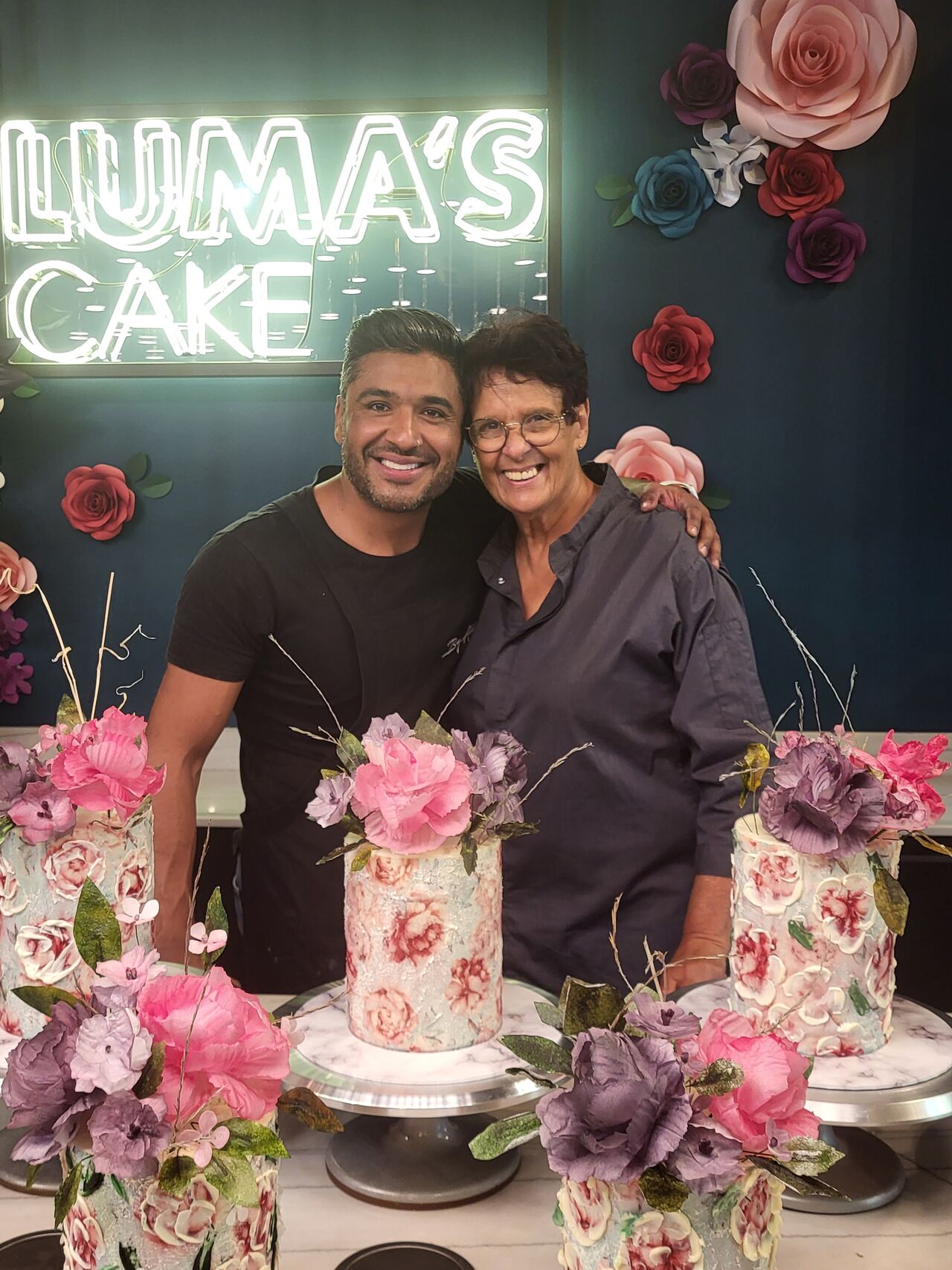 atelier cake design avec chef Aletoso chez Lumas cake paris