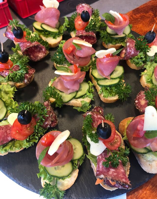 Hochzeit - Buffet
Canapés 