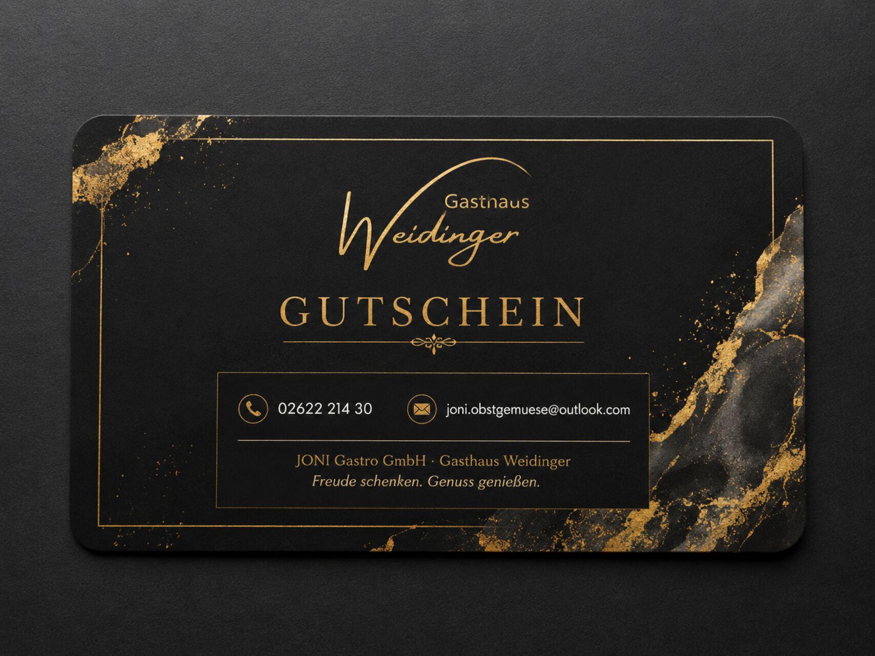 Genuss schenken