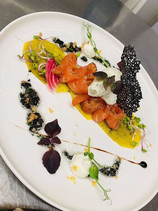Saumon gravlax 