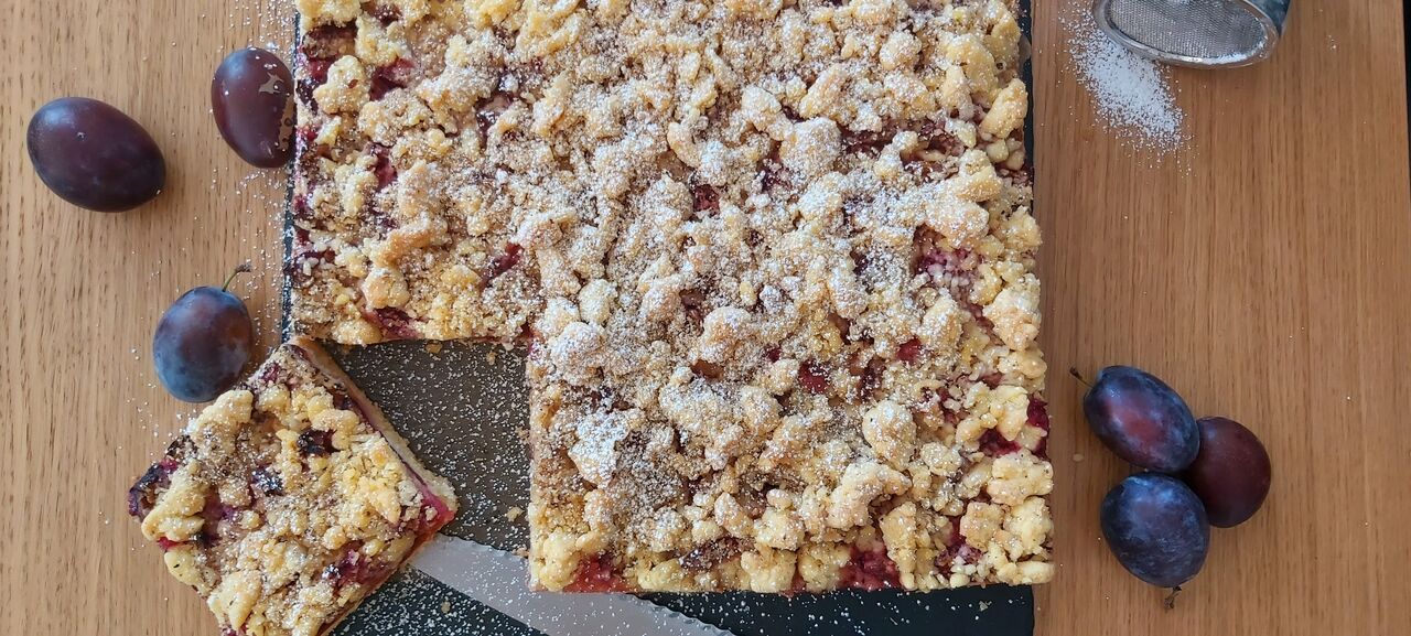 Pflaumen - Zeit heißt Streuselkuchenzeit 