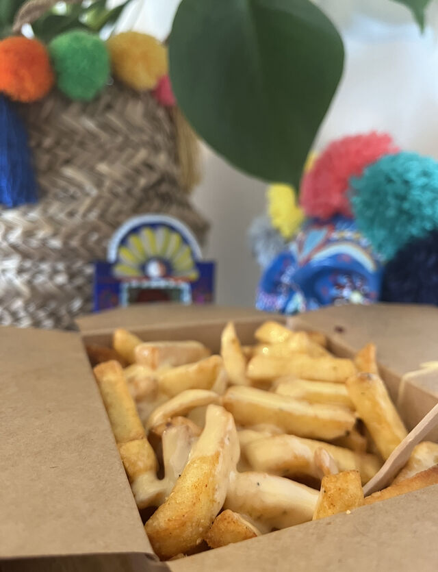 Les frites au cheddar... encore meilleures!