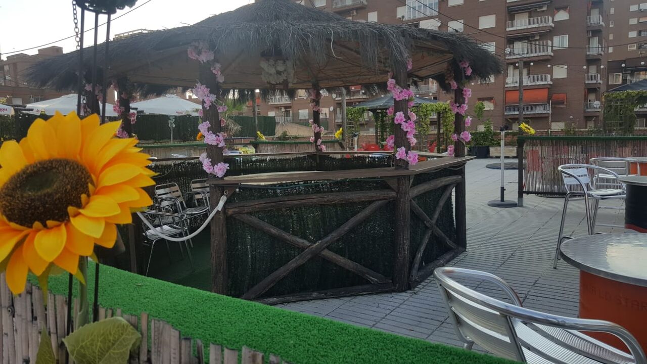 Amplios cenadores para grupos