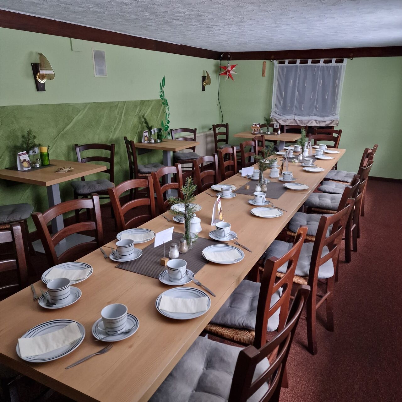 Raum für Feierlichkeiten ca. 25 Personen