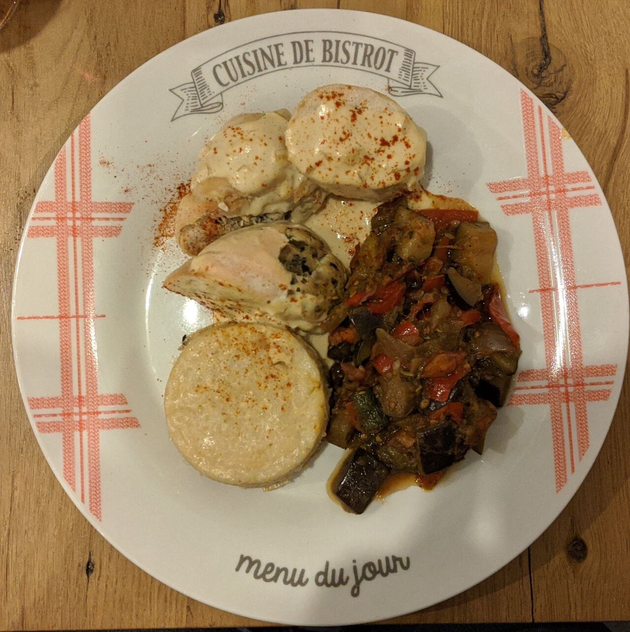 Ballotine de volaille.