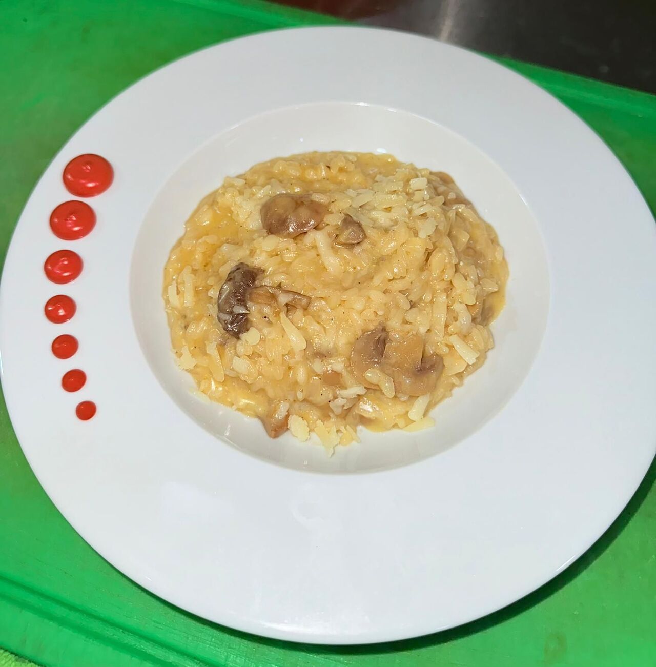 Risotto de cogumelos