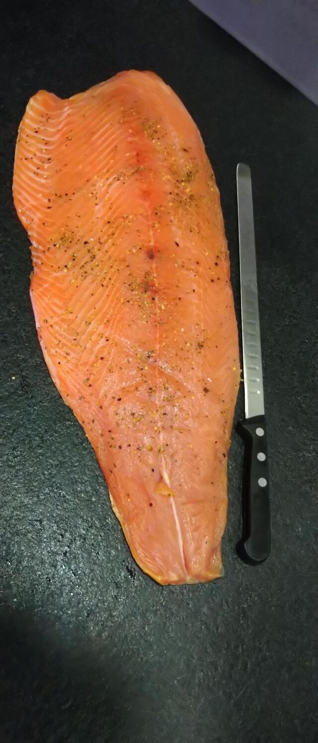 Saumon écossais fumé maison 