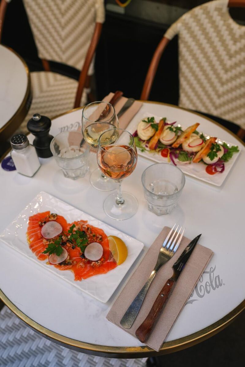Carpaccio de saumon 
