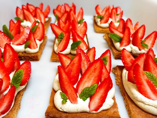 Tarte aux fraises