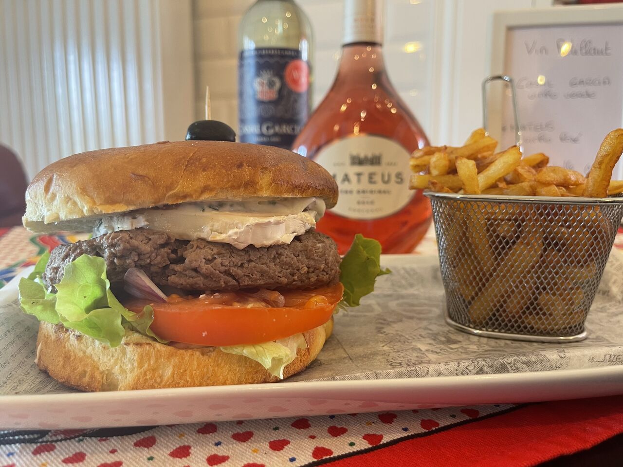 Burger le biquette
