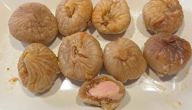 Figues fourrées au foie gras maison