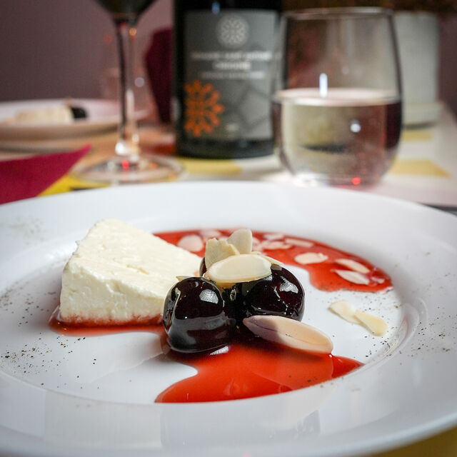 Brillat Savarin aux cerises noires