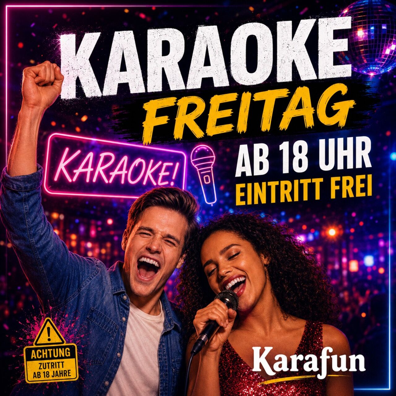 Karaoke-Freitag