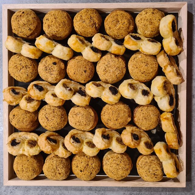 Assortiment feuilletés