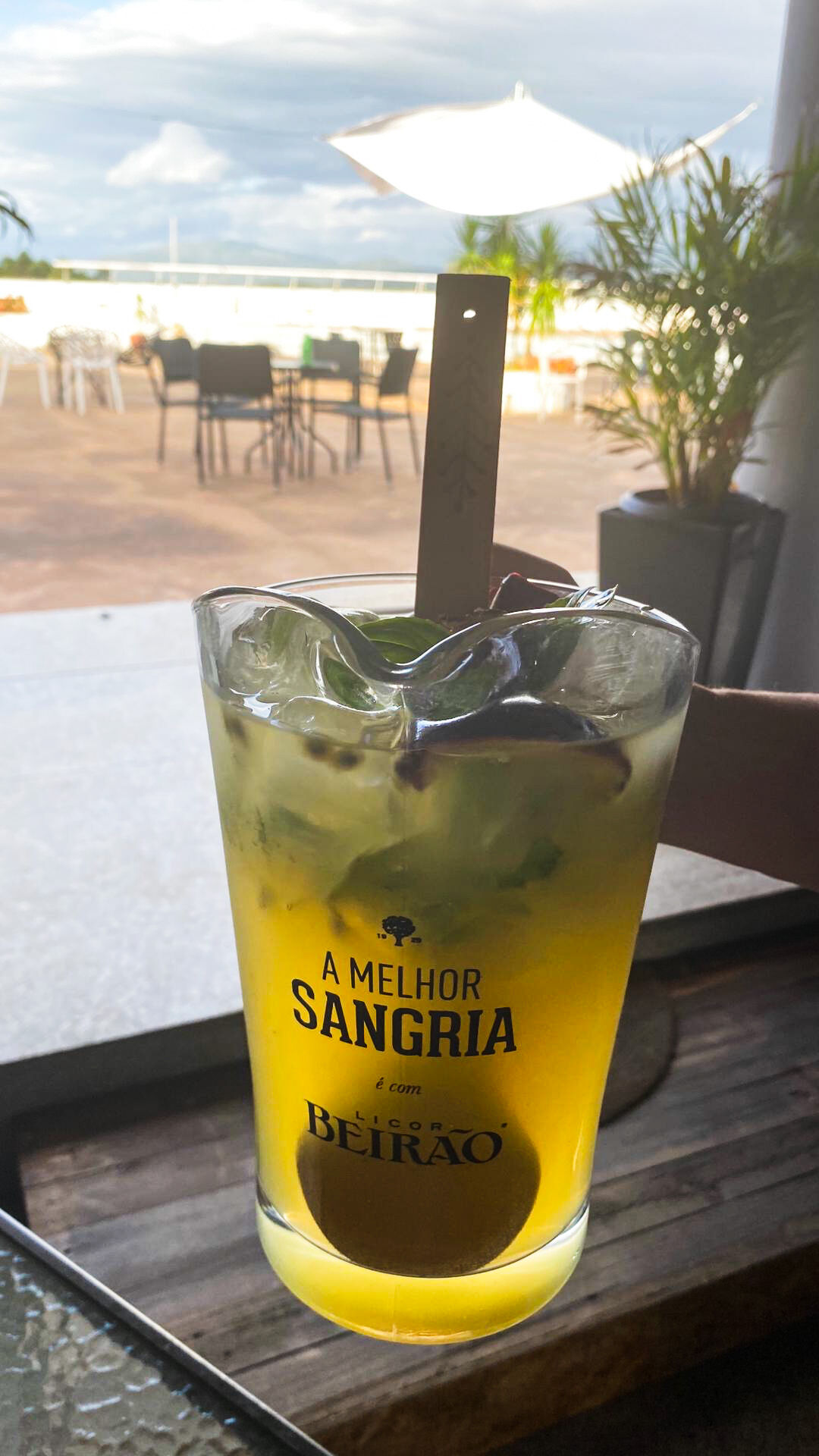 Sangria de Maracujá e Espumante 