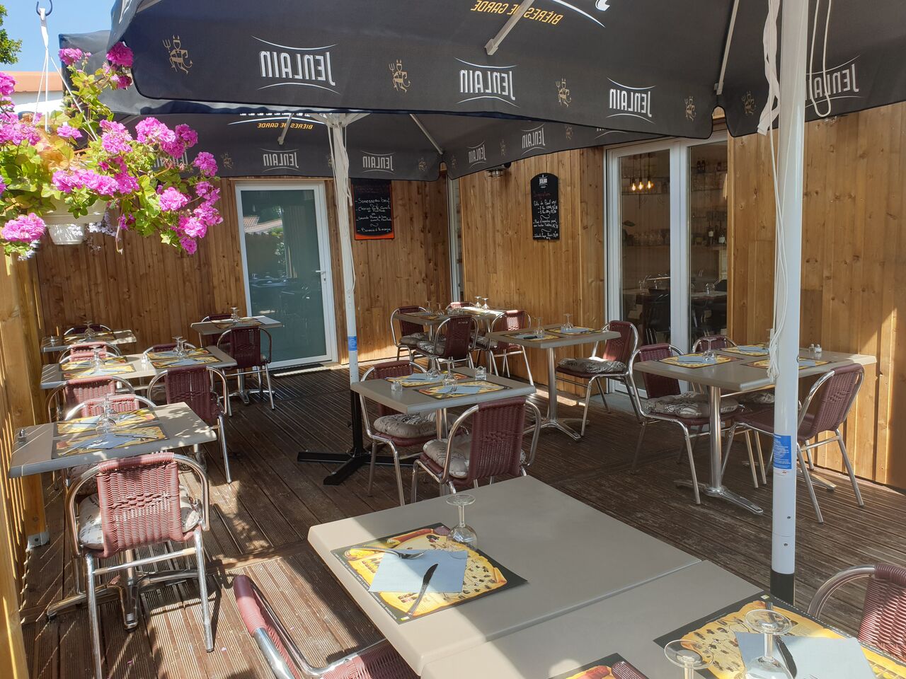 terrasse ombragée