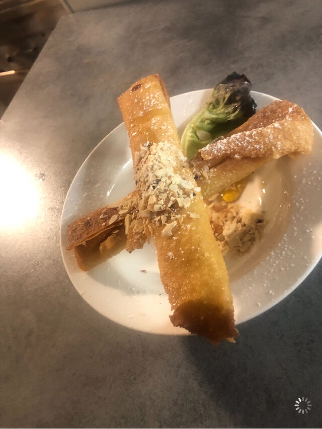 Cigares pomme de terre sucré salé.