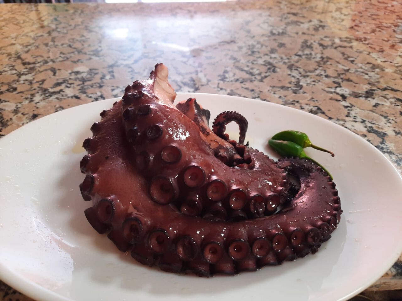 Pulpo a la canaria