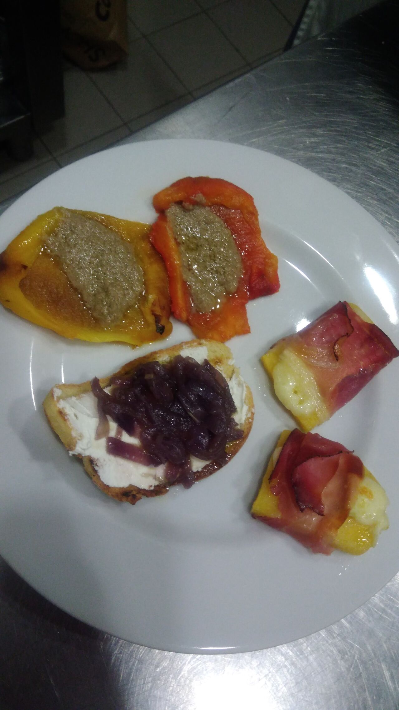 Antipasto misto serata a tema invernale
