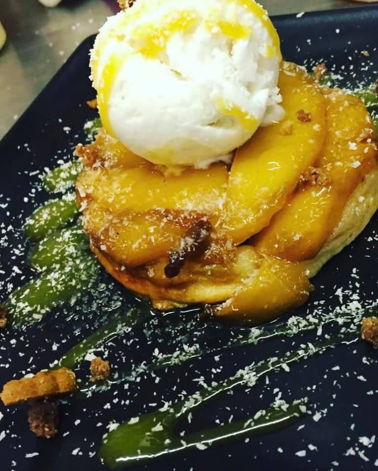 Tatin à la mangue