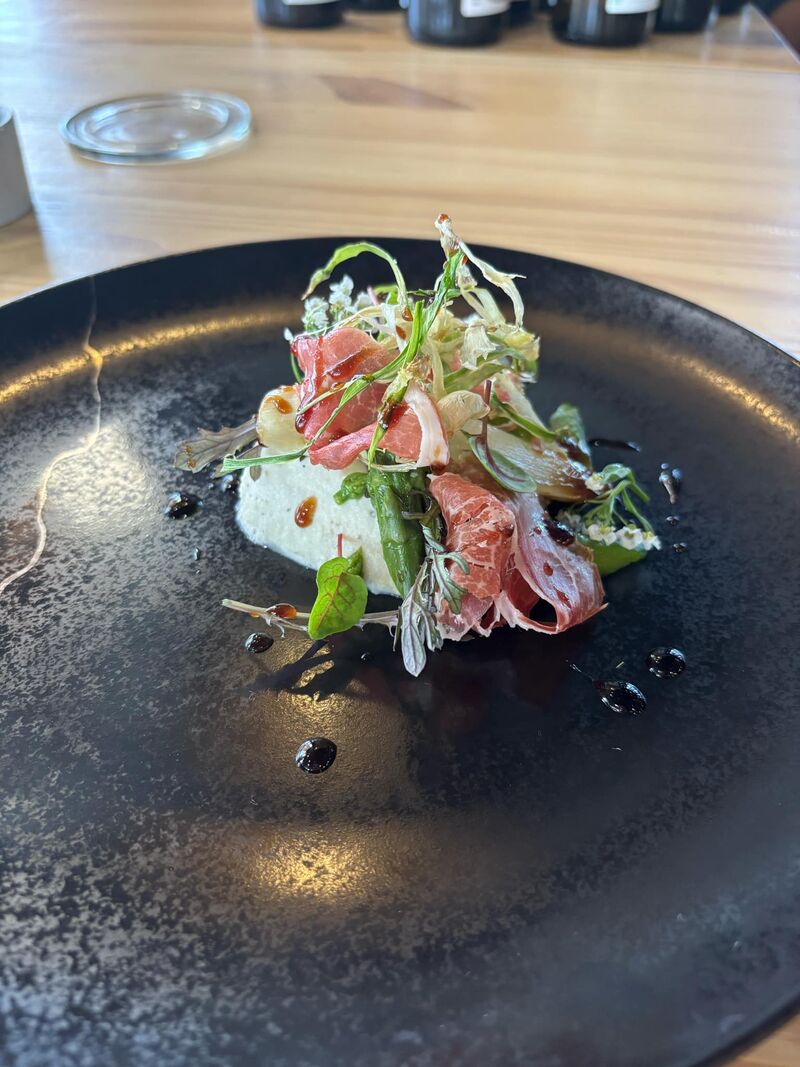 Panna cotta d'asperges blanches 