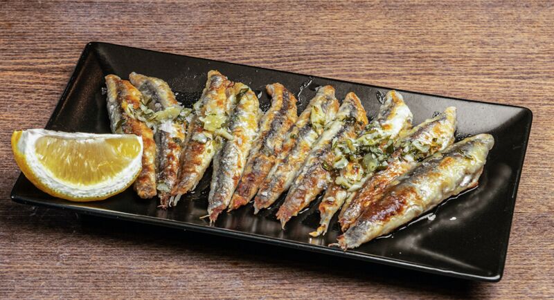 Boquerones de la casa