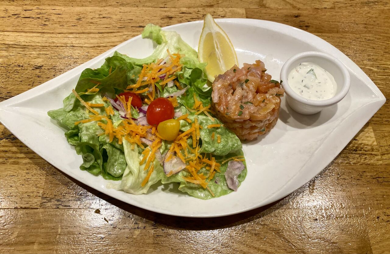 Duo de tartare de saumon 