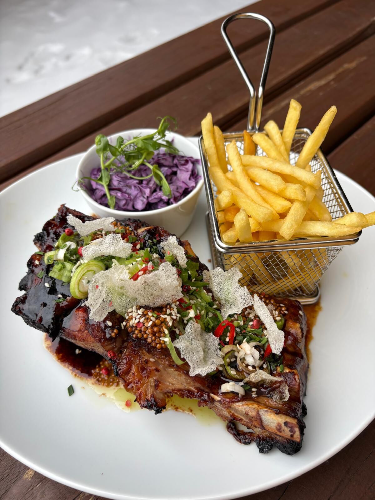 Vepřová pivní žebírka