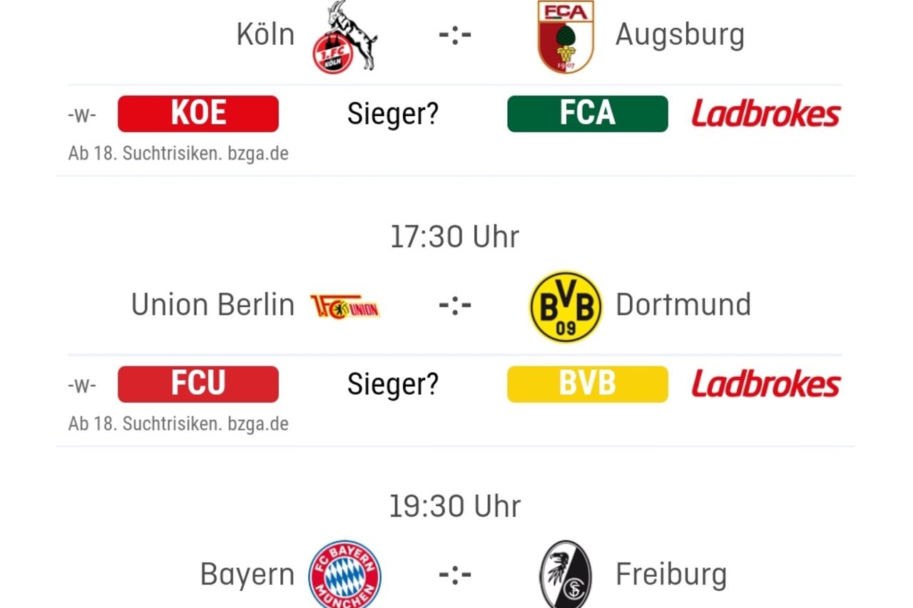 Bundesligaspiele