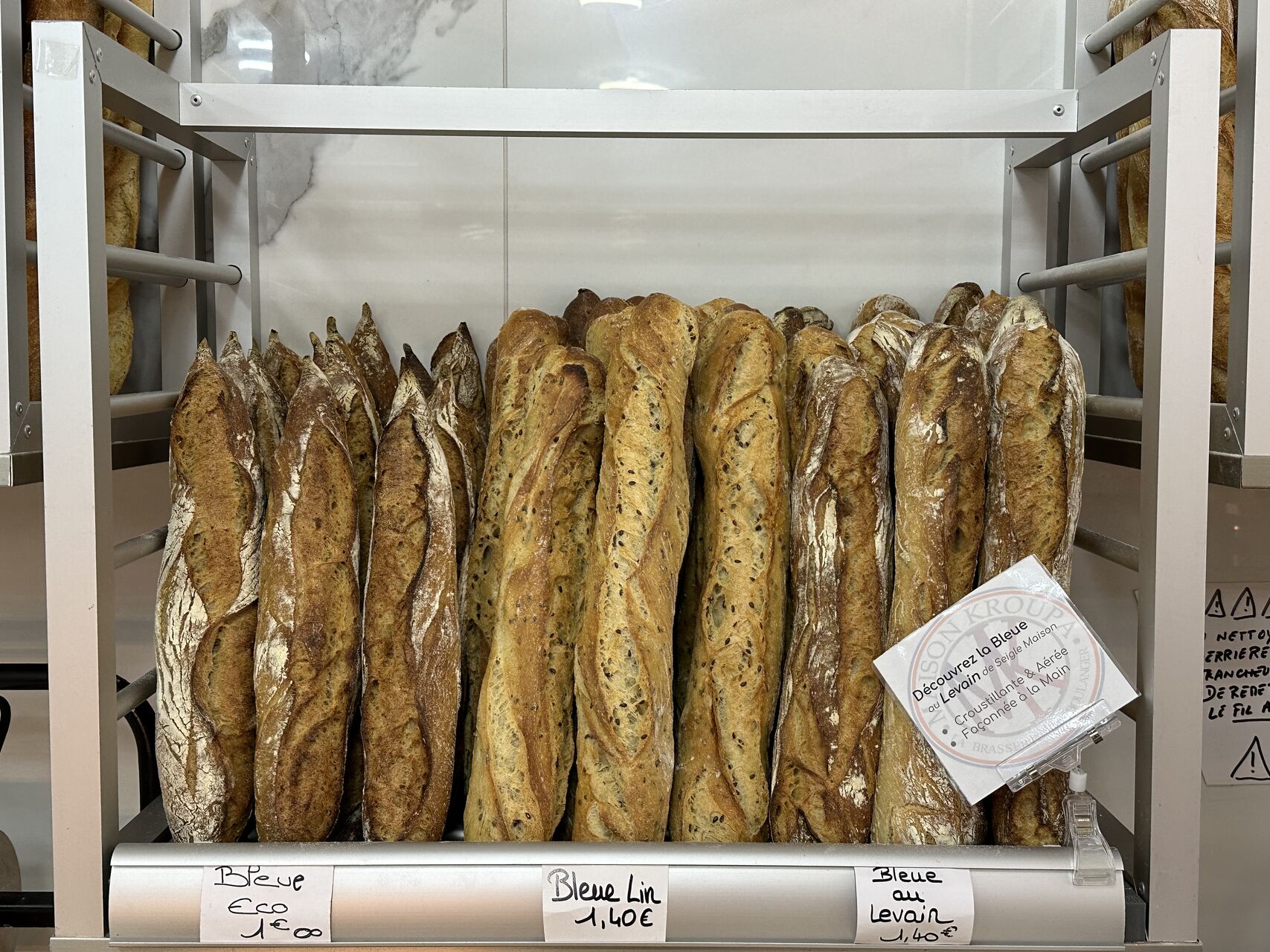 Notre baguette signature - La Bleue