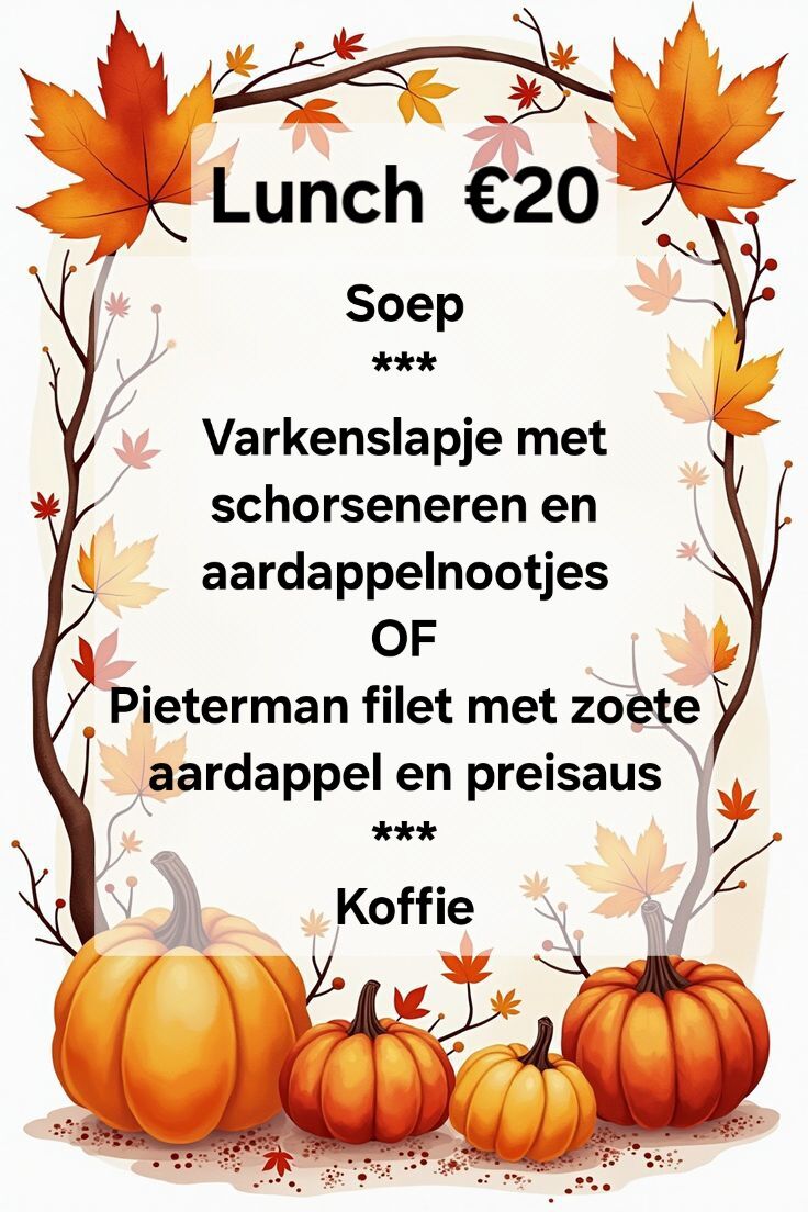 Lunch week 5 november 2025