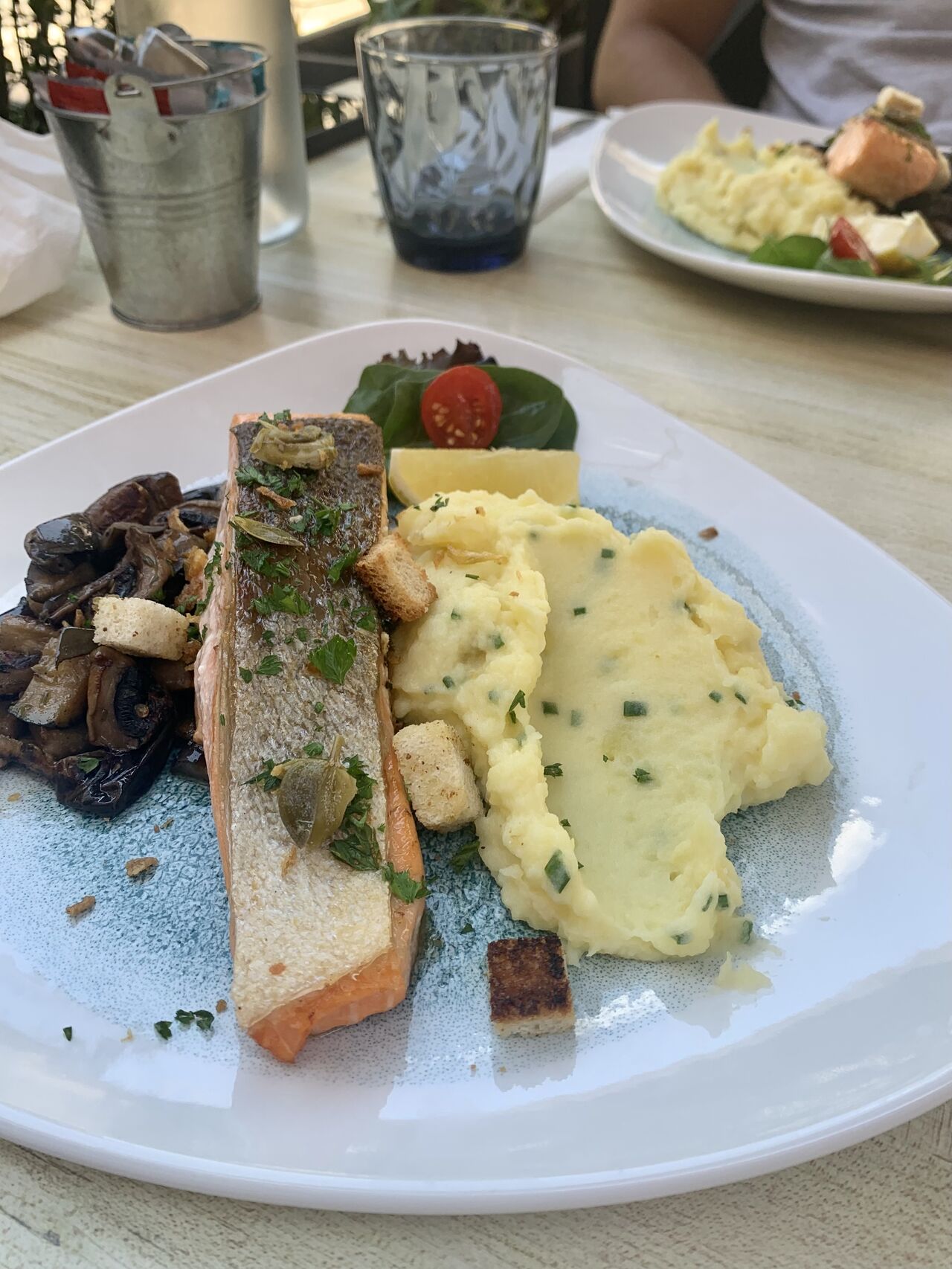 Pavé de saumon Bomlo cuit à l’unilatéral 