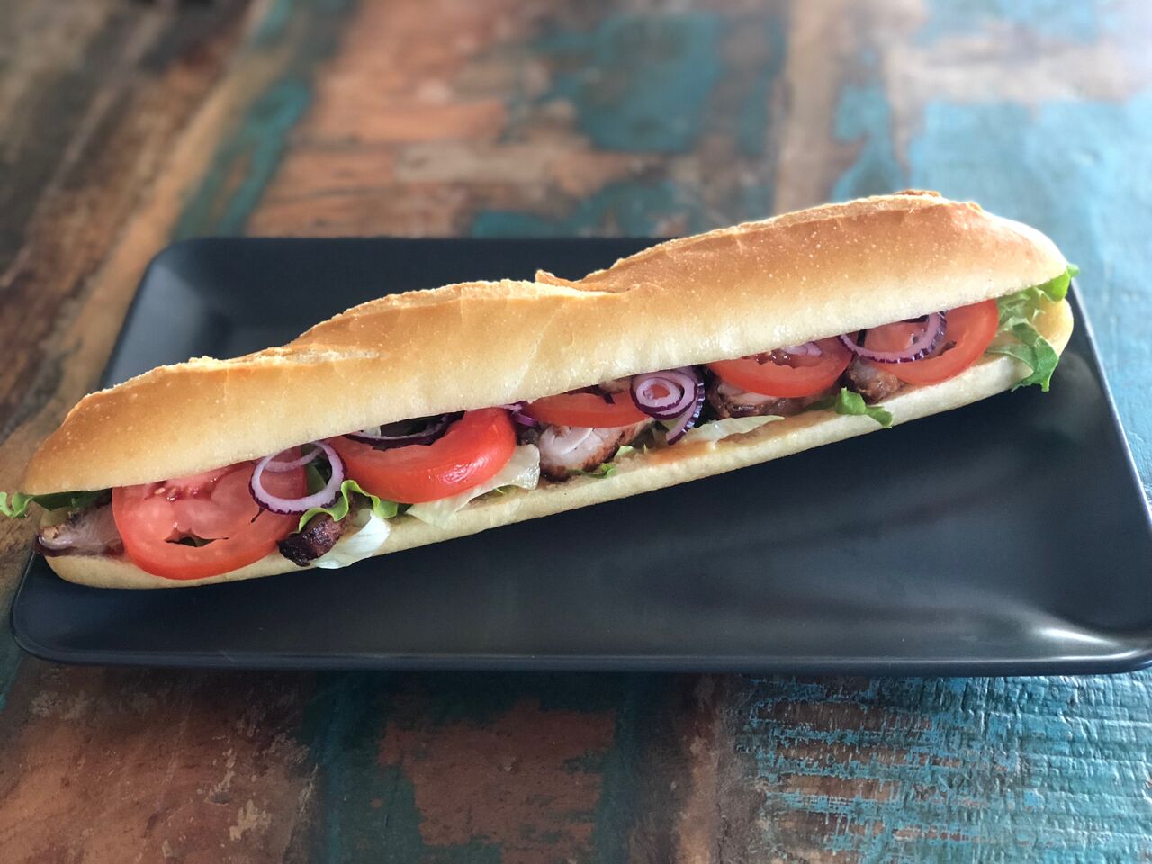 Banh Mi Poulet Tempura