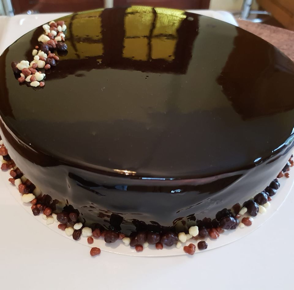 Entremet trois chocolats