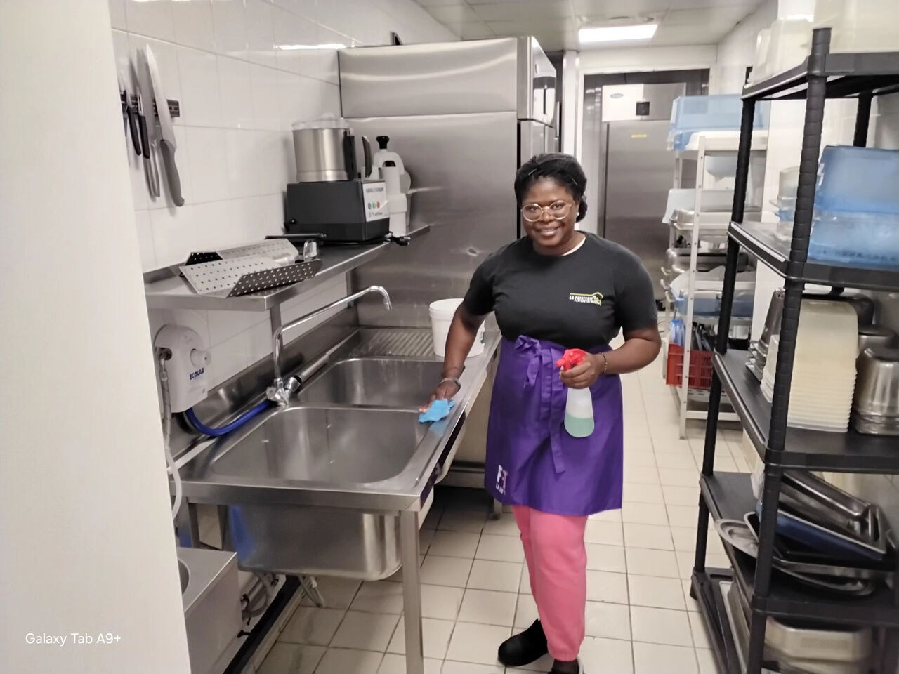 Diane, Stagiaire en Cuisine