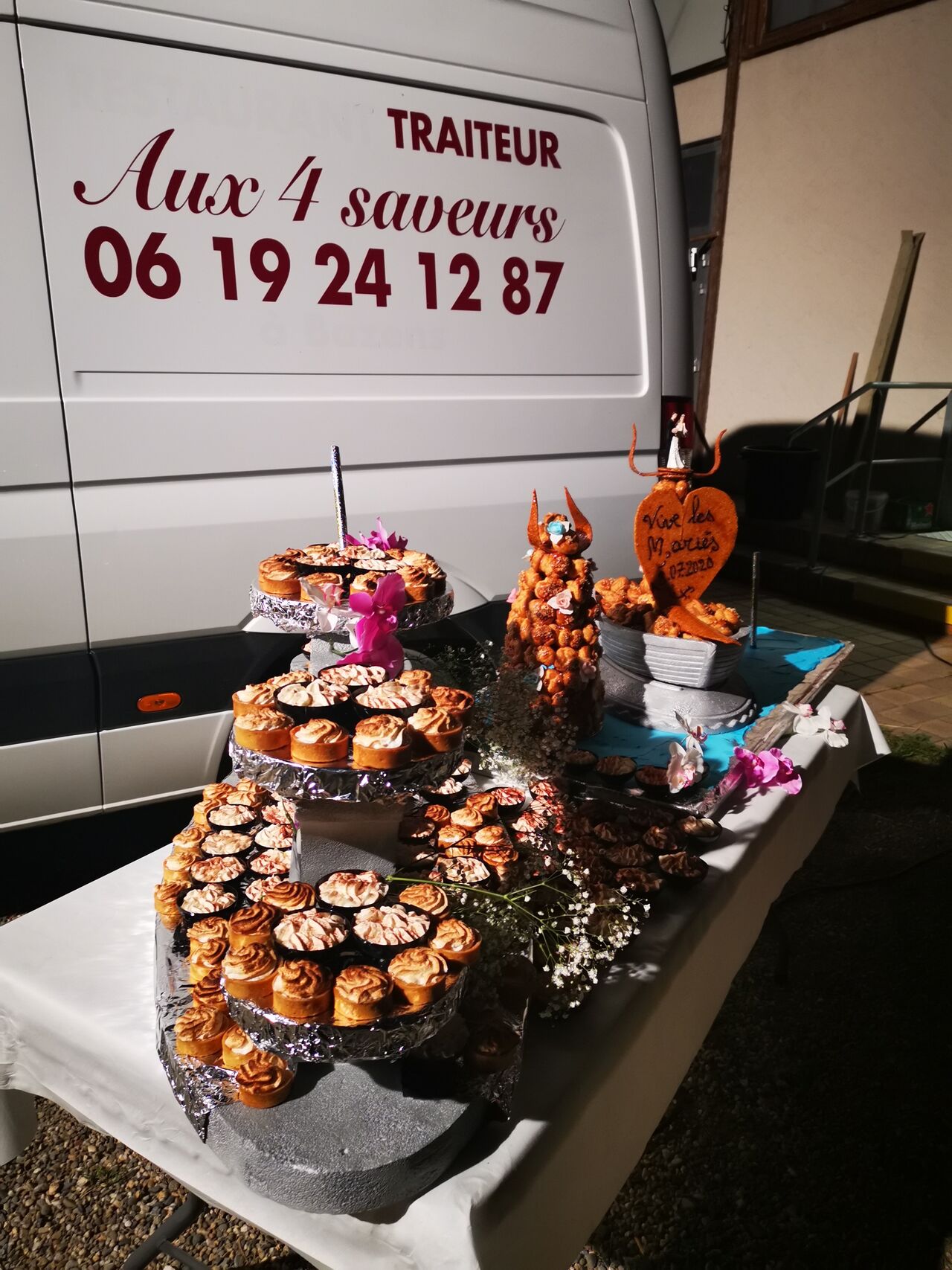 Pièce montée de mariage