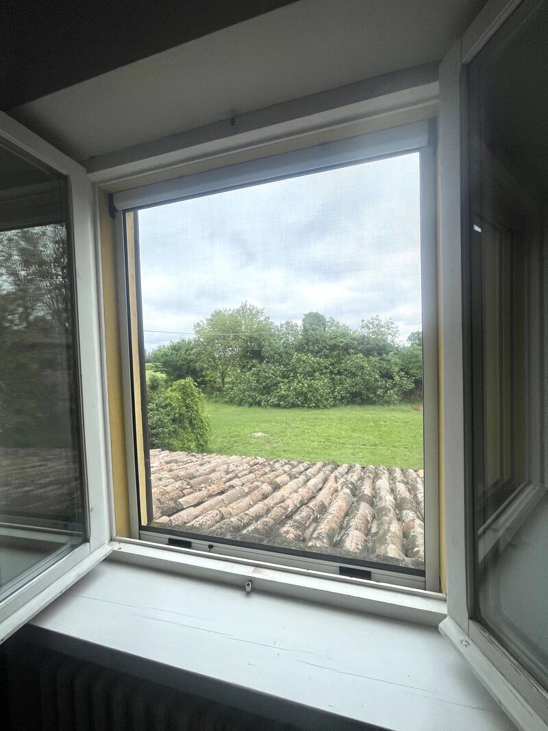 Vista Giardino dal Bagno