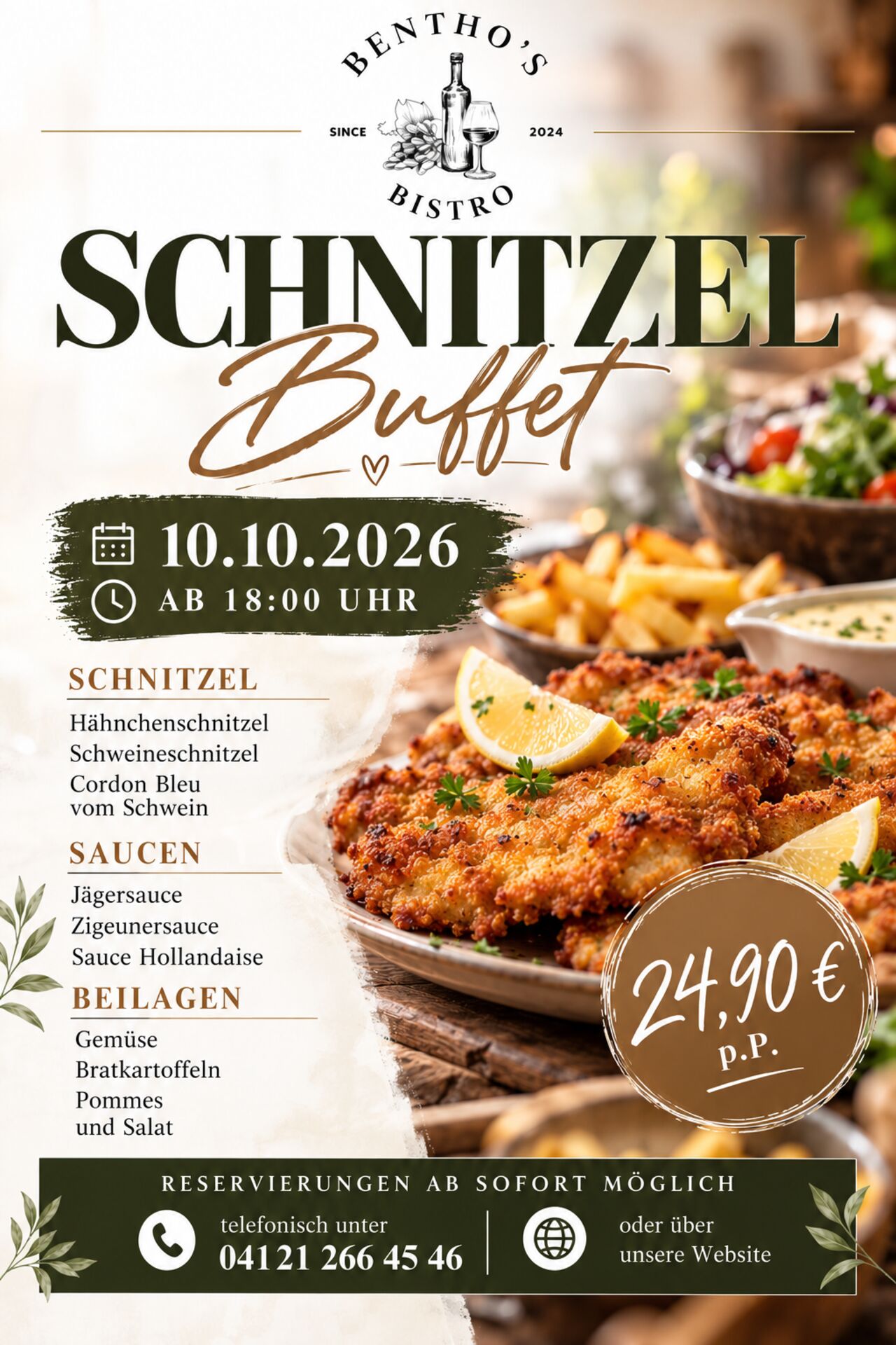 Schnitzel-Buffet