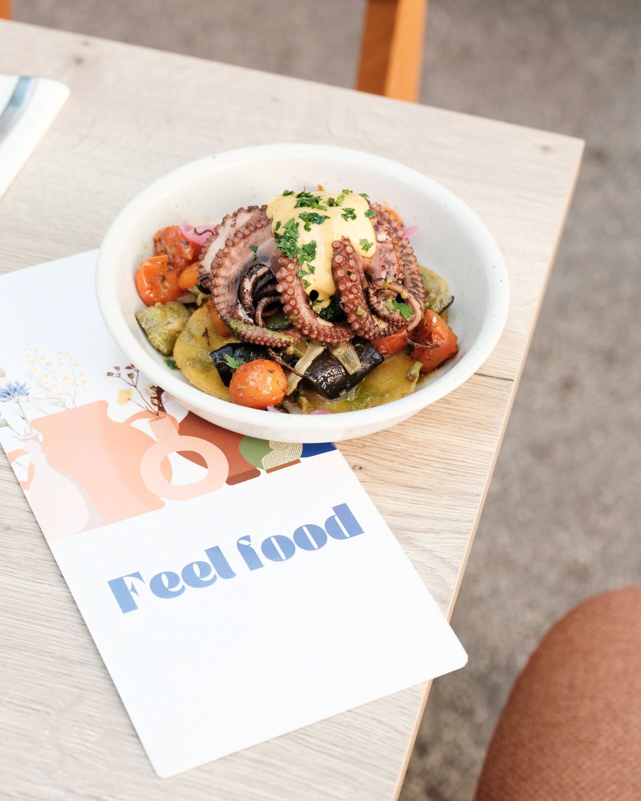 Poulpes à la plancha 