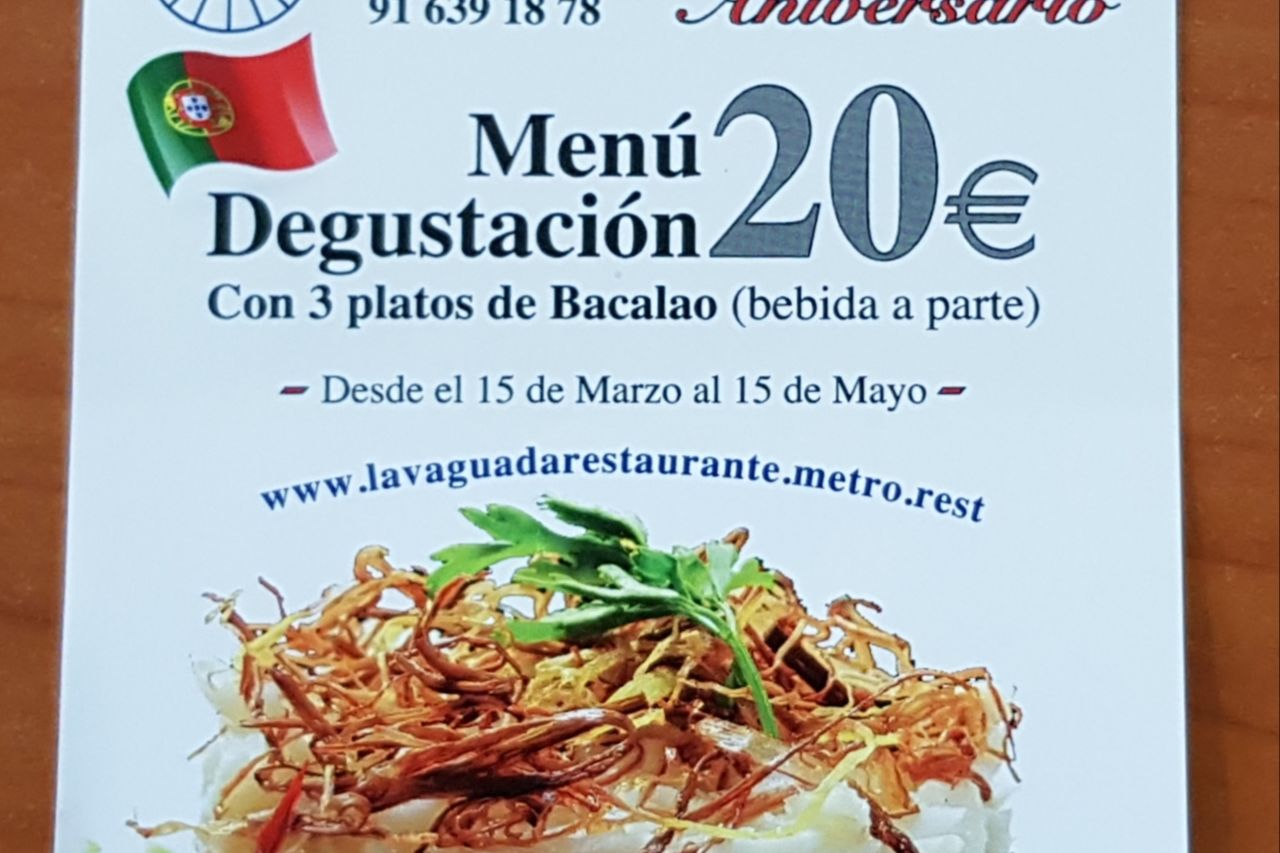 Menú de degustacion