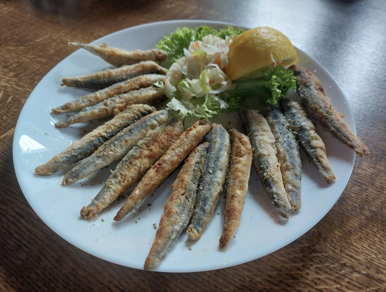 Sardellen aus der Pfanne !!!