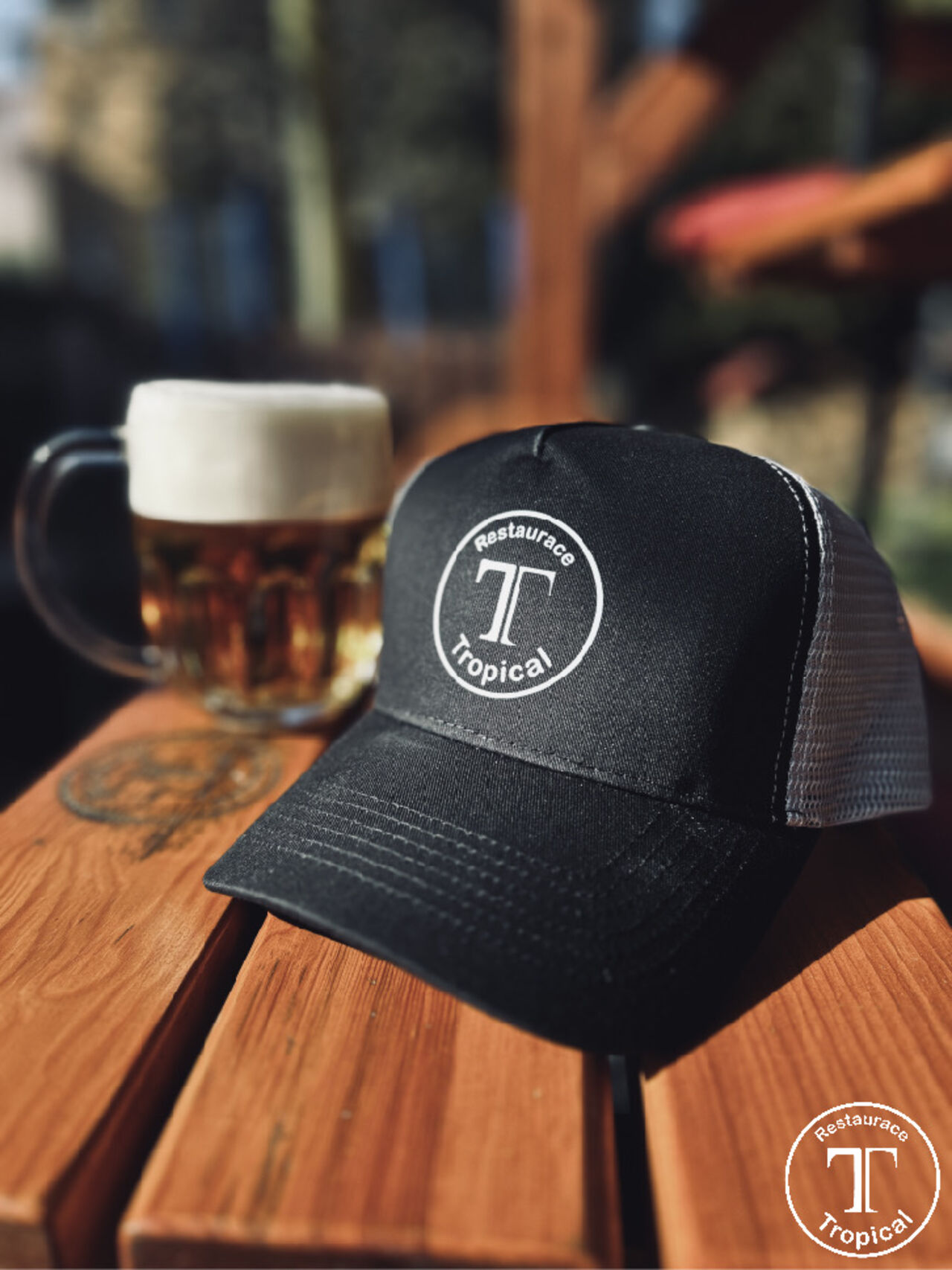 Limitovaná edice kšiltovek s logem naší restaurace. 🧢