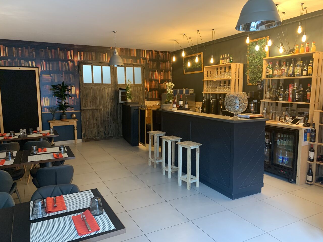 Entrée du restaurant