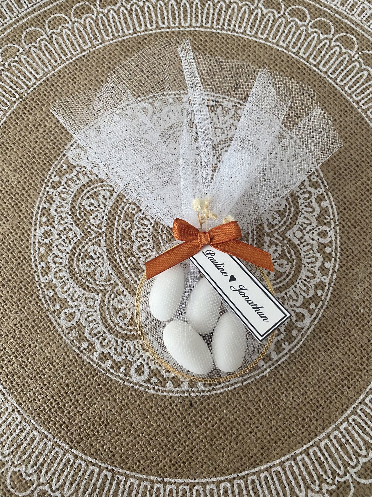 cadeau invité : dragée 